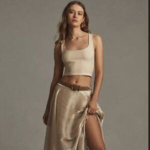 THE HANNAH SEAMLESS TEXTURED TANK: LUREX EDITION